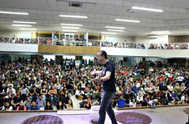 Evento do Eu Escolhi Esperar, em Londrina, Paraná. (crédito: divulgação)