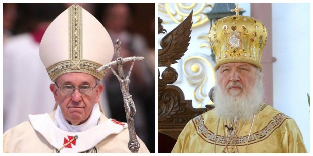 Pela primeira vez em séculos, papa e patriarca russo vão se encontrar