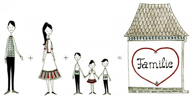 Arte de divulgação do movimento Coalitia pentru Familie