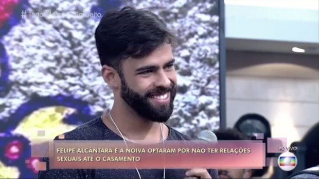 Felipe Alcantara, da banda Os Gonzagas (Reprodução/Facebook)