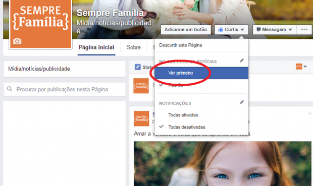 Aprenda a fazer o Facebook lhe mostrar suas páginas favoritas primeiro