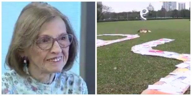 Avó recebe 450 cartões de aniversário após neta criar campanha na internet
