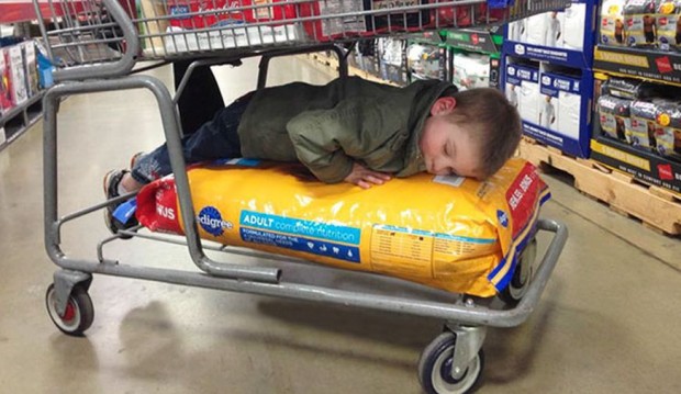 20 fotos que provam como crianças são capazes de dormir em qualquer lugar