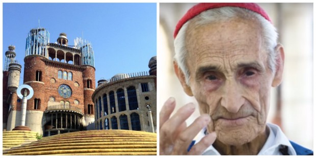 Conheça o ex-monge de 91 anos que está construindo uma catedral sozinho