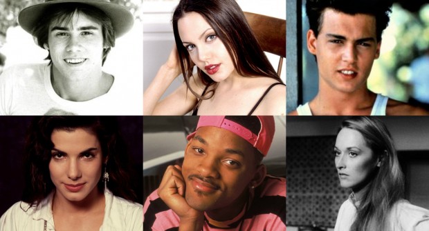 Confira como estes 15 atores famosos eram quando jovens
