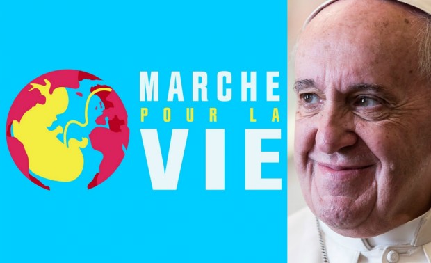 Papa Francisco declara apoio à Marcha pela Vida de Paris