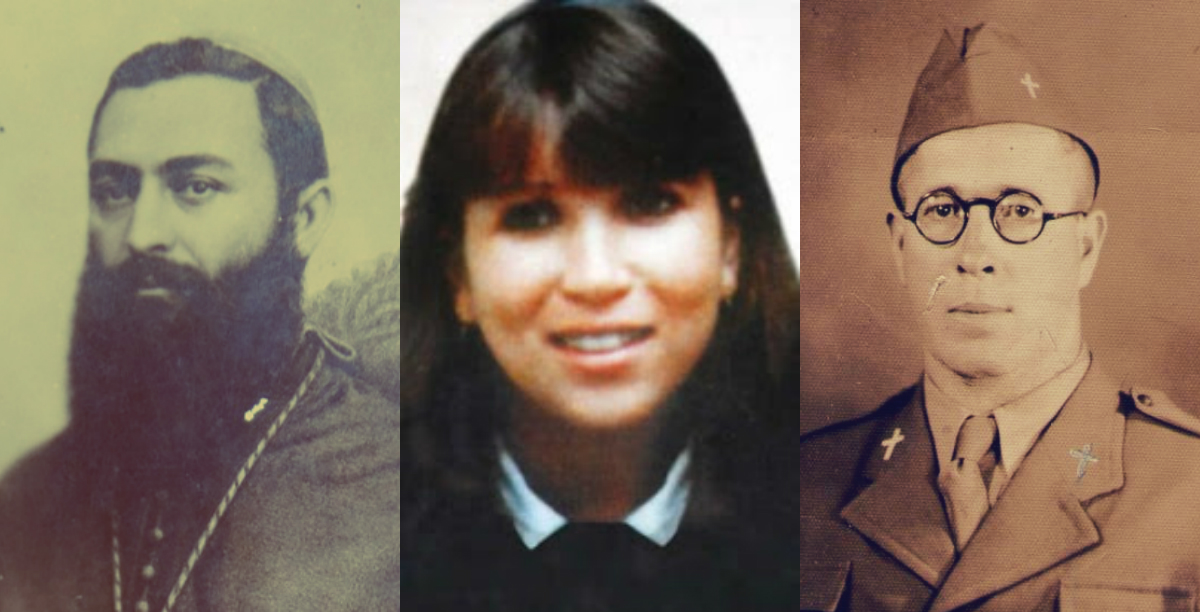 Dom Vital, Isabel Cristina e o frei Orlando, brasileiros cujos processos de beatificação estão em andamento.