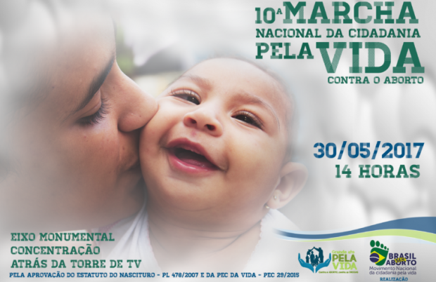 Marcha pela Vida chega a 10ª edição em meio às turbulências políticas de Brasília