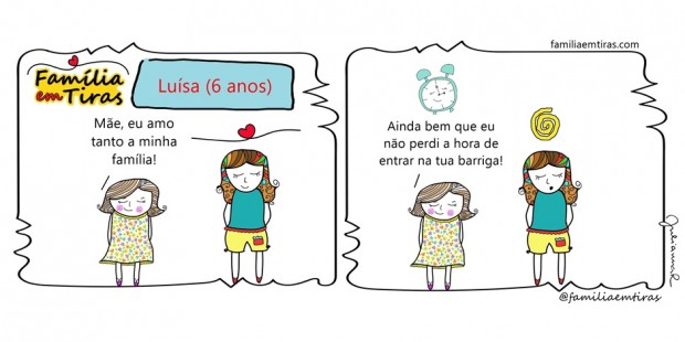 Não percam a hora, crianças!