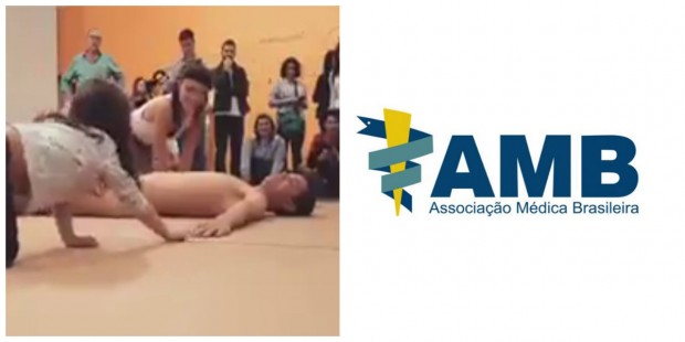 Associação Médica Brasileira emite nota contra performance de homem nu com criança