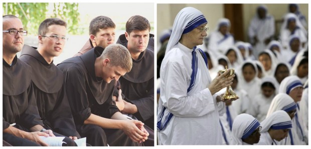 Quais são as maiores ordens e congregações católicas do mundo?