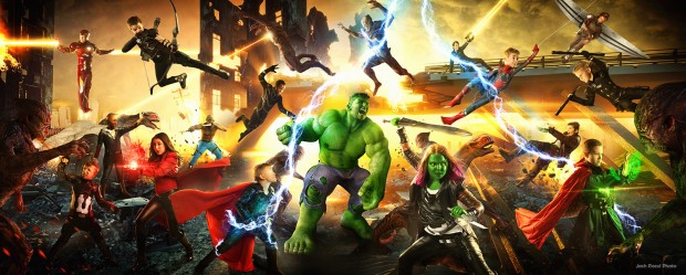 “Vingadores: Guerra Infinita” é inspiração para ensaio fotográfico contra o bullying