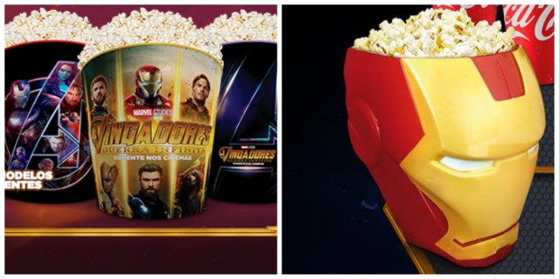 Os brindes que você pode “ganhar” ao assistir o novo filme dos Vingadores com seus filhos