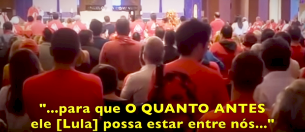 Apesar do que disse a arquidiocese, Aparecida foi sim usada para louvar um corrupto