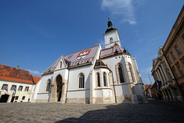Uma igreja do século XIII em Zagreb, a capital croata. (Bigstock)