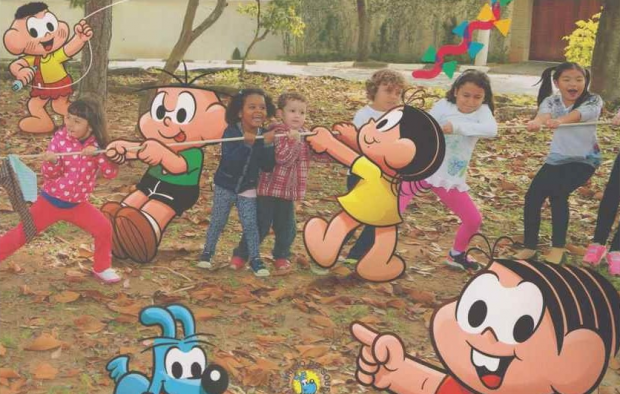 O livro da Turma da Mônica que ensina as regras de 70 brincadeiras clássicas