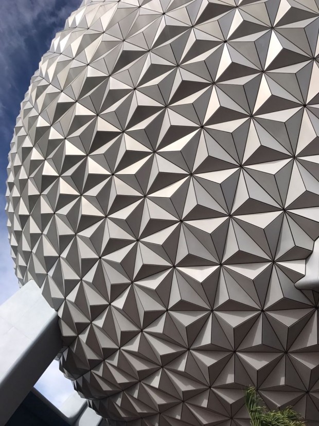 Crédito: Arquivo Pessoal - A "bola" - símbolo do Epcot