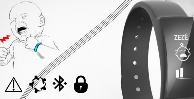 Brasileiros criam pulseira para pais com deficiência auditiva ouvirem choro de bebê