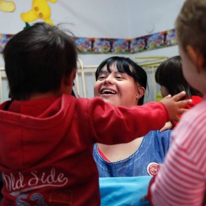 Noelia Garella: a primeira professora com síndrome de Down da Argentina Reprodução/ Noelia Garella